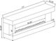 Coaster® Mallory White High Gloss TV Stand Fireplace Console-2