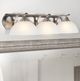 YHD Glacier Point Ivory Cloud/Satin Nickel 3-Light Incandescent Vanity Lighting-1