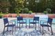 Signature Design by Ashley® Rocky Creek Blue/Gray Aluminum Outdoor Sling Arm Chair-1