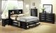 Elements International Emily Black 5-Drawer Chest-2