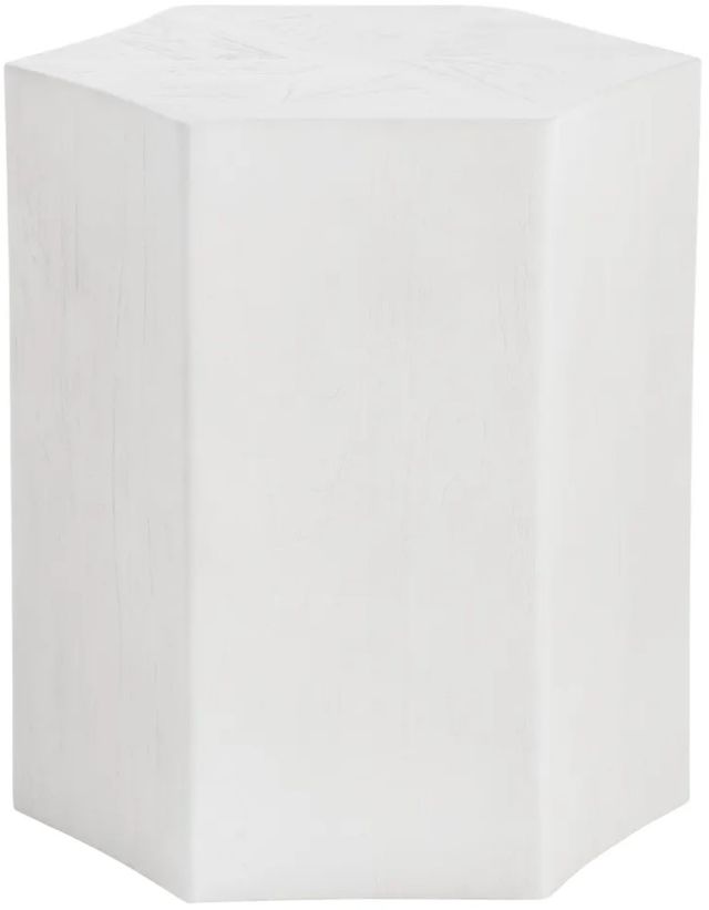 Crestview Collection Caspian White End Table-0