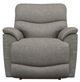 La-Z-Boy® Trouper Charcoal Power Rocking Recliner with Headrest-1