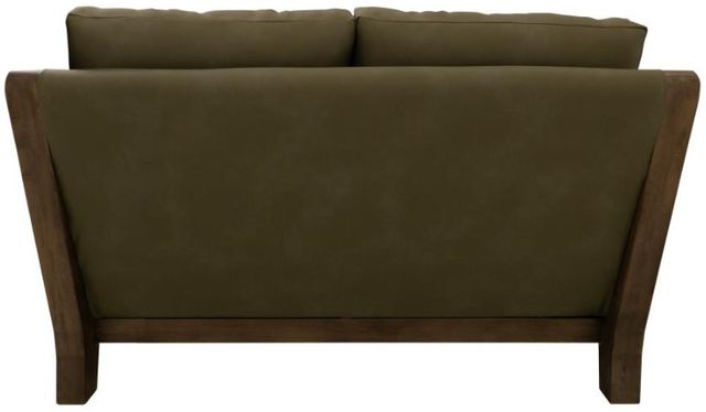 International Furniture Direct Xel-Ha II Dark Hay Brown/Green Loveseat-3