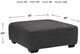 Benchcraft® Ambee Slate Oversized Accent Ottoman-1