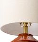 Surya Edison Glazed Burnt Orange Table Lamp-1