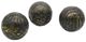 A & B Home 3-Piece Black Decorative Spheres Set-1