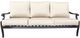 CabanaCoast® Customizable Bloom Aluminum Outdoor Sofa-1