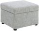 Coaster® Winter Gray Lift Top Storage Ottoman-0