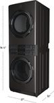 Electrolux® 600 Series Titanium Gas Laundry Center, 4.5 Cu. Ft. Washer, 8.0 Cu. Ft. Dryer-2