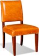 Campio Furniture Legacy Leather Brown/Dark Brown Dining Chair-0