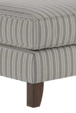 Fusion Furniture Durango Pewter Gray Accent Ottoman-1