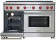 Wolf® 48" 8-Burners Stainless Steel Pro Style Liquid Propane Gas Range with Infrared Griddle -1