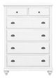 Cottage Creek Furniture Brockton White Chest-1