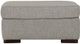 Kevin Charles Fine Upholstery® Austin Sugarshack Metal Ottoman-1