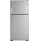 GE® 30" 19.1 Cu. Ft. Stainless Steel Top Freezer Refrigerator-0