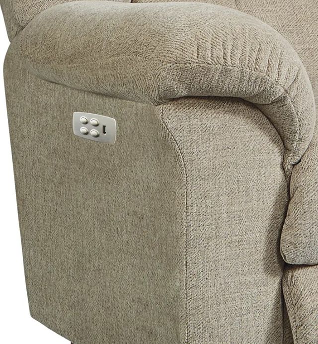 La-Z-Boy® Randell Cream Power Rocking Recliner with Headrest and Lumbar-2