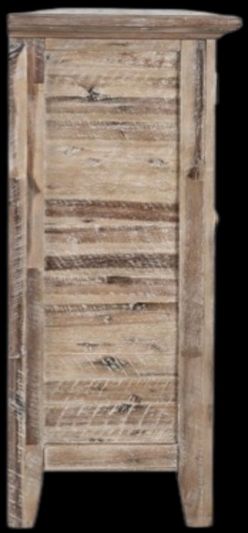 Jofran Inc. Rustic Shores Gray Wash 6-Door Accent Cabinet-3