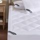 Olliix by Madison Park White Full 525 Thread Count Cotton Rich Down Alternative Mattress Pad-3