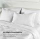BEDGEAR® Performance® 3-Piece Solid White Moisture-Wicking Queen Duvet and Sham Set-3