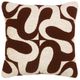 TOV Furniture Bonney Brown 20" Square Throw Pillow-0