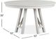 Magnussen Home® Heron Cove Chalk White 52" Round Dining Table-1