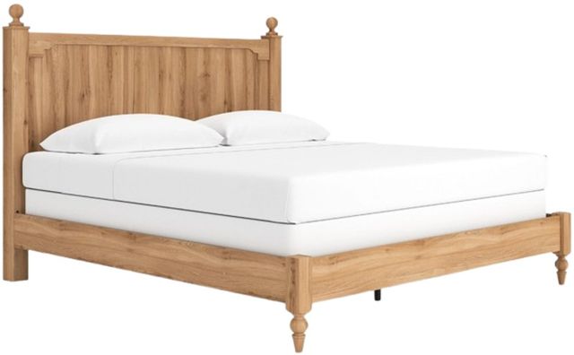 Signature Design by Ashley® Aleaport Warm Brown King Panel Bed-0