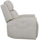 Flexsteel® Barnett Timber Leather Power Recliner with Power Headrest and Lumbar-3