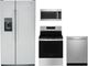 GE® 4 Piece Stainless Steel Electric Kitchen Package-0