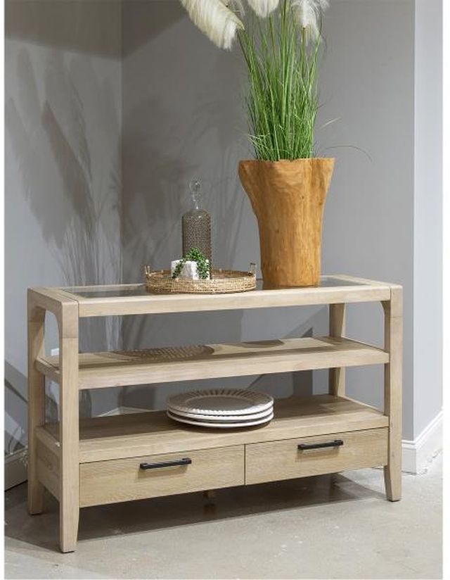 Magnussen Home® Somerset Butternut Open Buffet-1