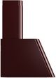 Ilve® Nostalgie II Series 36" Burgundy Wall Mounted Range Hood-2
