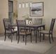 Liberty Furniture Magnolia Manor Opt 7-Piece Antique Black/Weathered Bark Dining Table Set-1