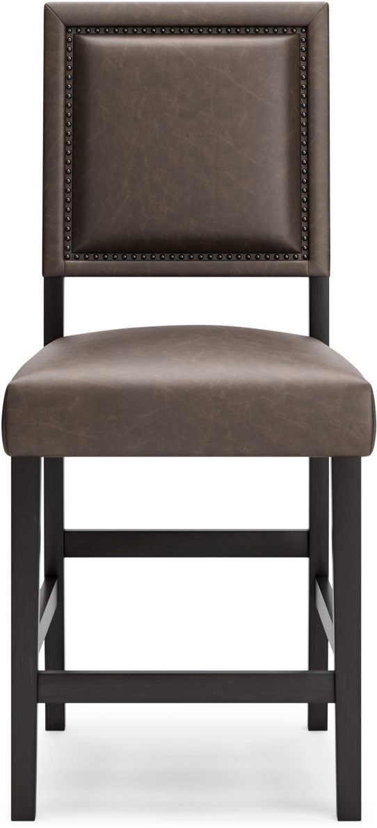 Signature Design by Ashley® Benmara Dark Brown Counter Stool-1