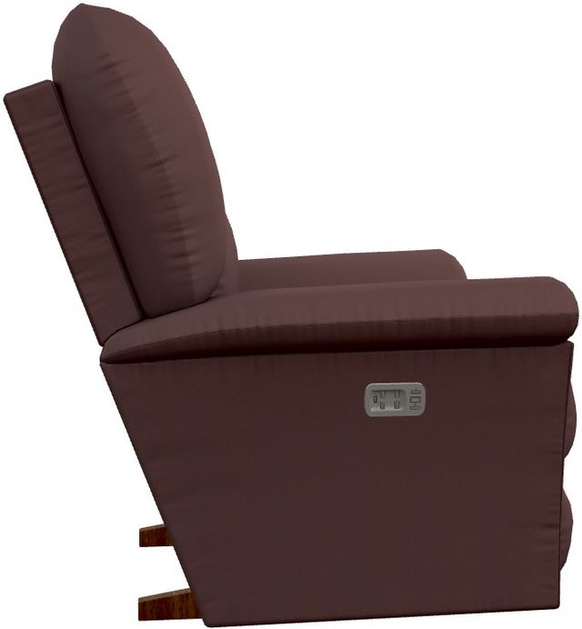 La-Z-Boy® Jasper Garnet Power Rocking Recliner with Headrest and Lumbar-2