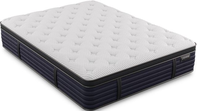 Diamond Mattress® Aspen Cool 14.5" Hybrid Firm Euro Top King Mattress in a Box-0