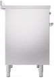 Ilve® Nostalgie II Series 40" Stainless Steel Pro Style Induction Range-4