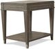 Riverside Furniture Dara Gray Wash Square Side Table-0