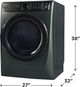 Electrolux 700 Series 8.0 Cu. Ft. Alpine Green Front Load Gas Dryer-4