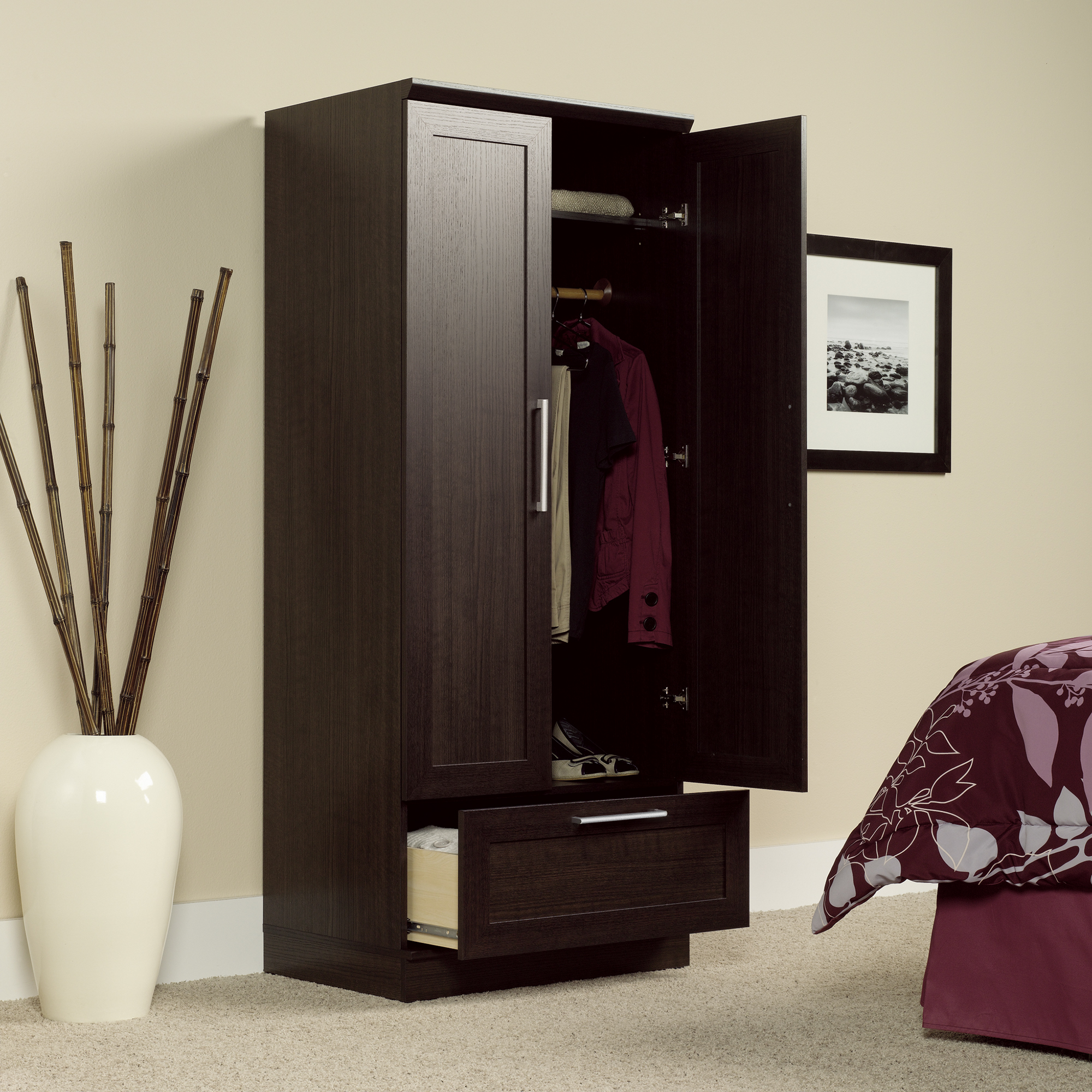 Sauder Homeplus Dakota Oak Storage Cabinet - Thumbnail 5