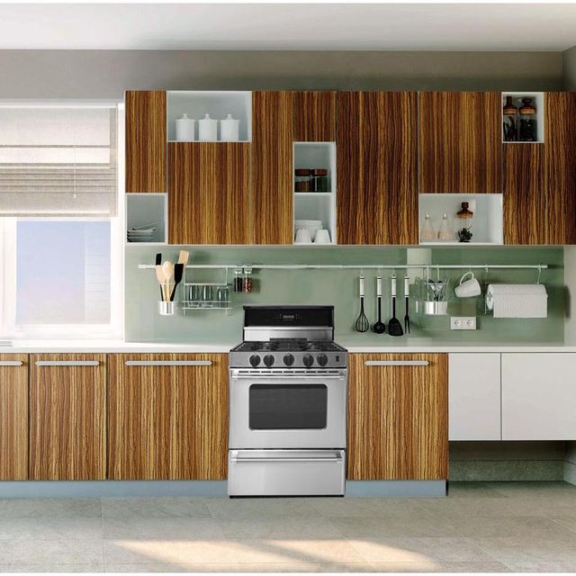 Premier Pro Series 24" Stainless Steel Freestanding Gas Range-1