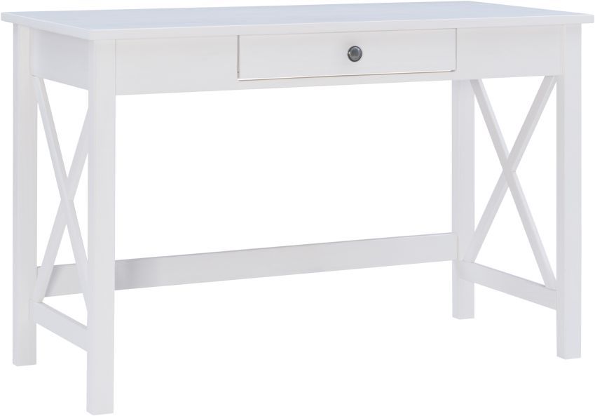 Linon Dover Antique White Writing Desk