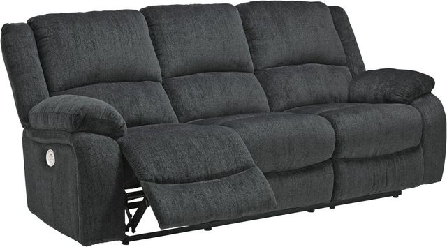 Signature Design by Ashley® Draycoll Slate Power Reclining Sofa-2