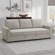 ACME Furniture Leira Beige Sleeper Sofa-1