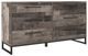 Signature Design by Ashley® Neilsville 2-Piece Multi Gray Full Panel Headboard Bed Set-2