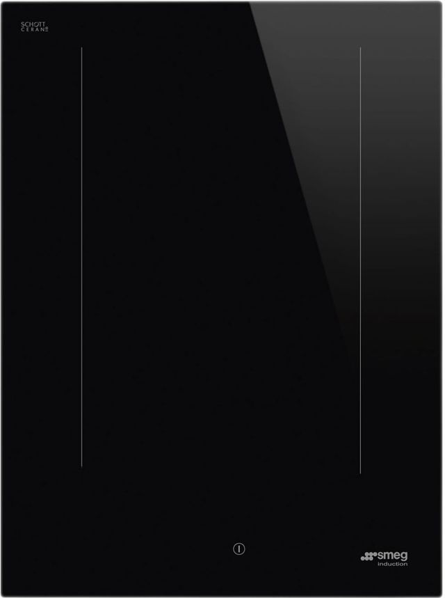 Smeg 15" Black Induction Cooktop-0