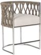 Vanguard® Furniture Vanguard Vree Jake Ivory/Polished Stainless Steel Counter Stool-0