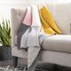 Surya Brickel Multi-Color 50"x60" Throw Blanket-3