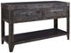 Horizon Home® Graffiti Black Sofa Table-0