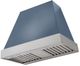 AGA Euclid 36" Stone Blue Wall Mounted Range Hood with Brushed Nickel Trim-0