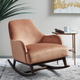 Olliix by Madison Park Hadley Spice Rocking Chair-2