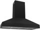 Thor Kitchen® 48" Professional Black Wall Mount Pyramid Range Hood-1